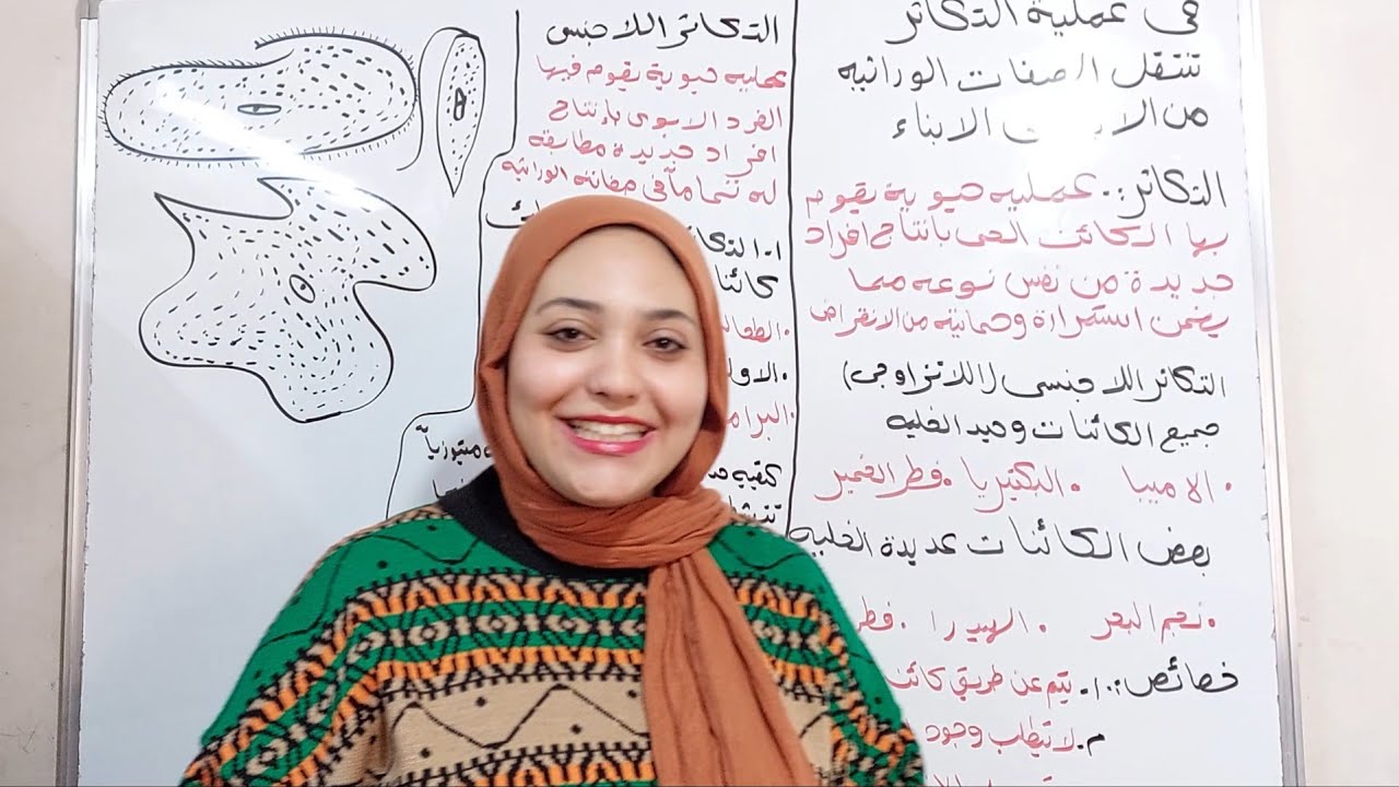 التكاثر اللاجنسي (اللاتزاوجي) والتكاثر الجنسي |علوم للصف الثالث الاعدادي| الترم الاول 2025