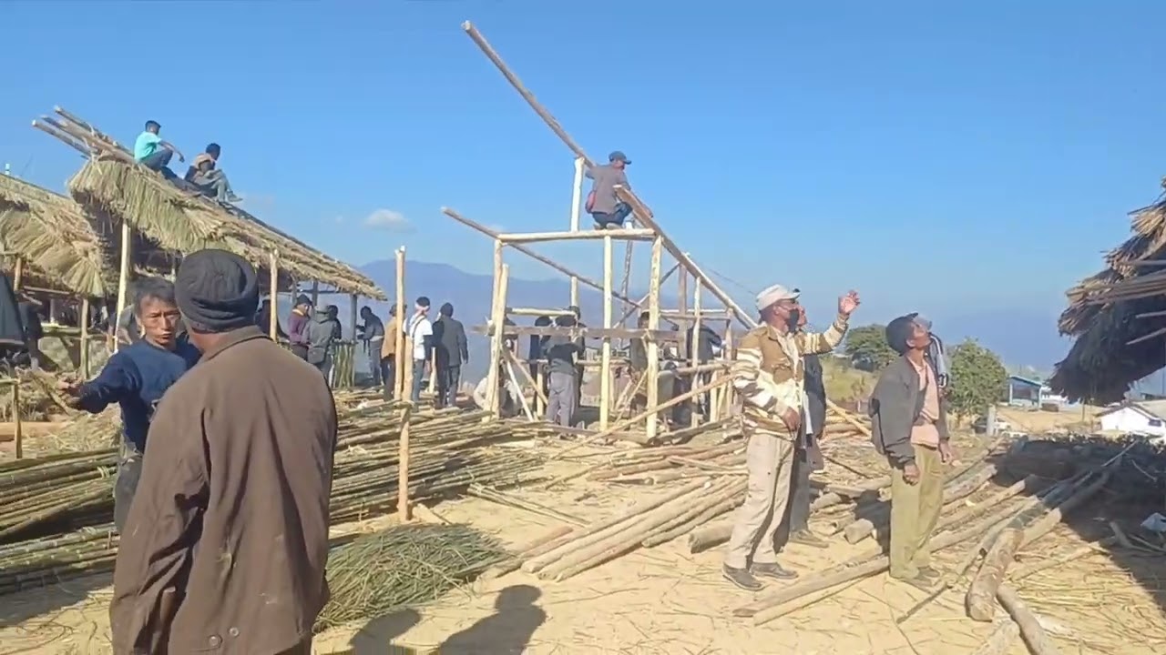 Tsüngkamnyio cum Mini Hornbill,Preparation on progress.