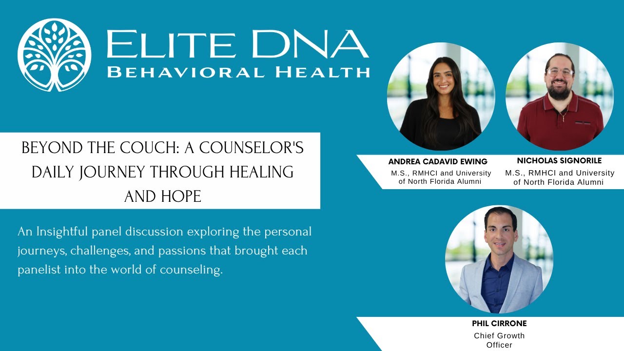 Elite DNA Student Training: Beyond the Couch: A Counselor's Daily Journey Through Healing and Hope