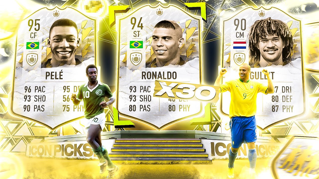 FIFA 22 30 x Guaranteed Mid Icon Player Pick Packs!