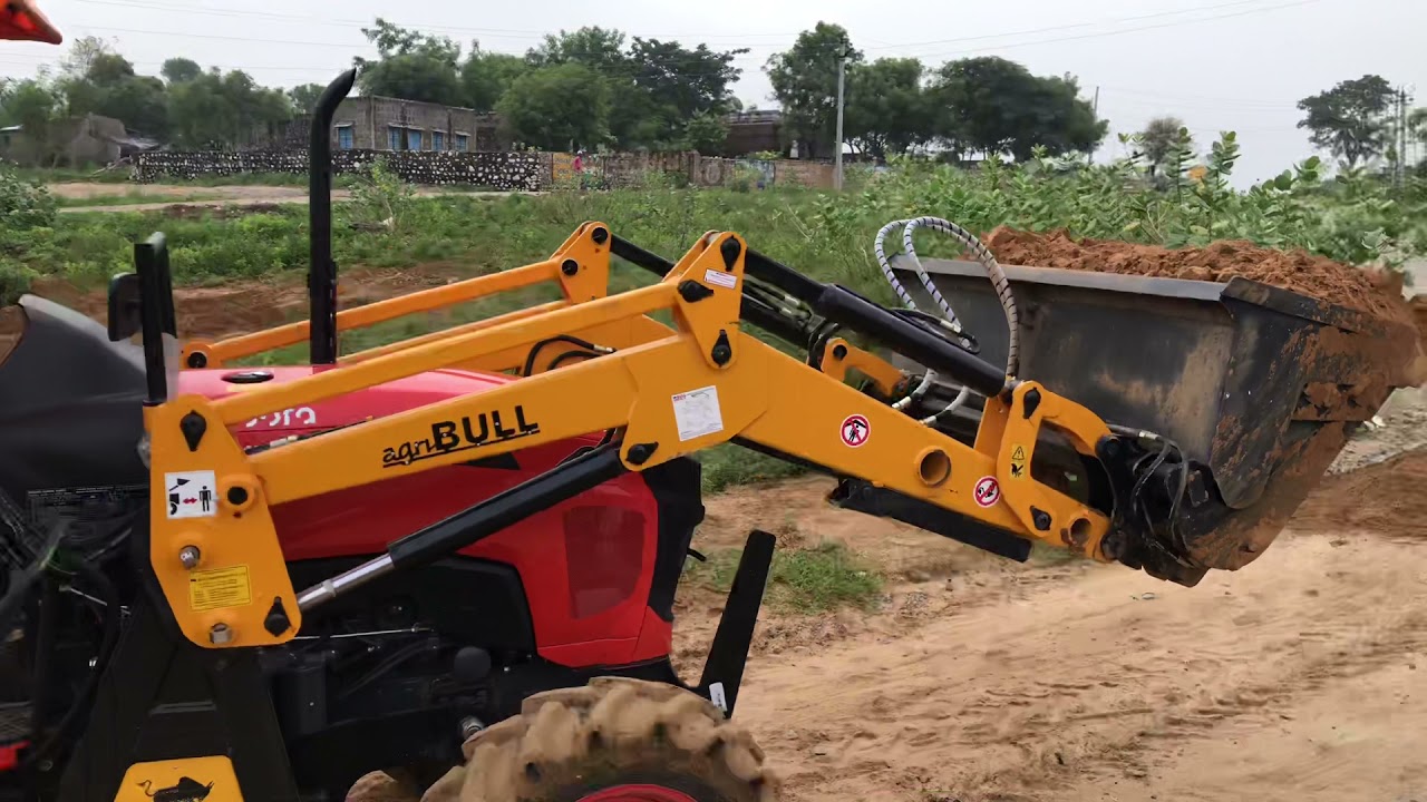 Kubota with loader from Somnath agency Karoti
