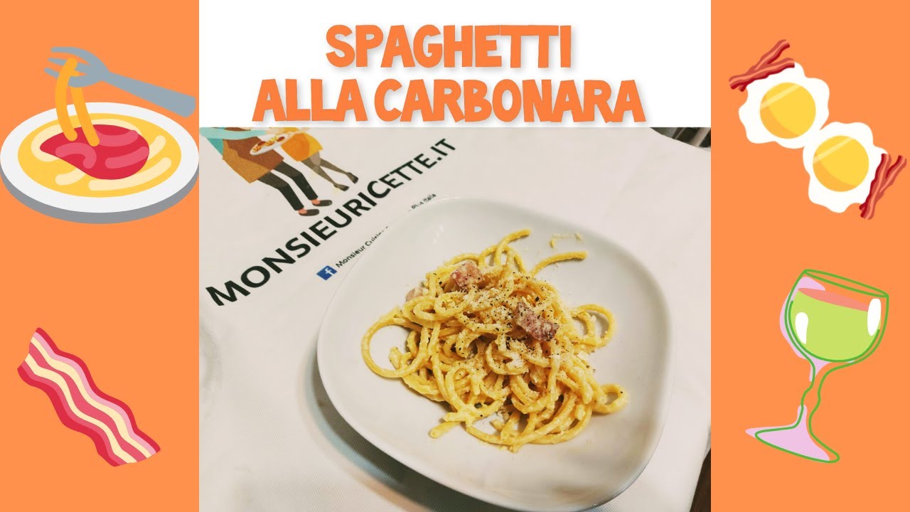 SPAGHETTI ALLA CARBONARA CON MONSIEUR CUISINE CONNECT E PLUS
