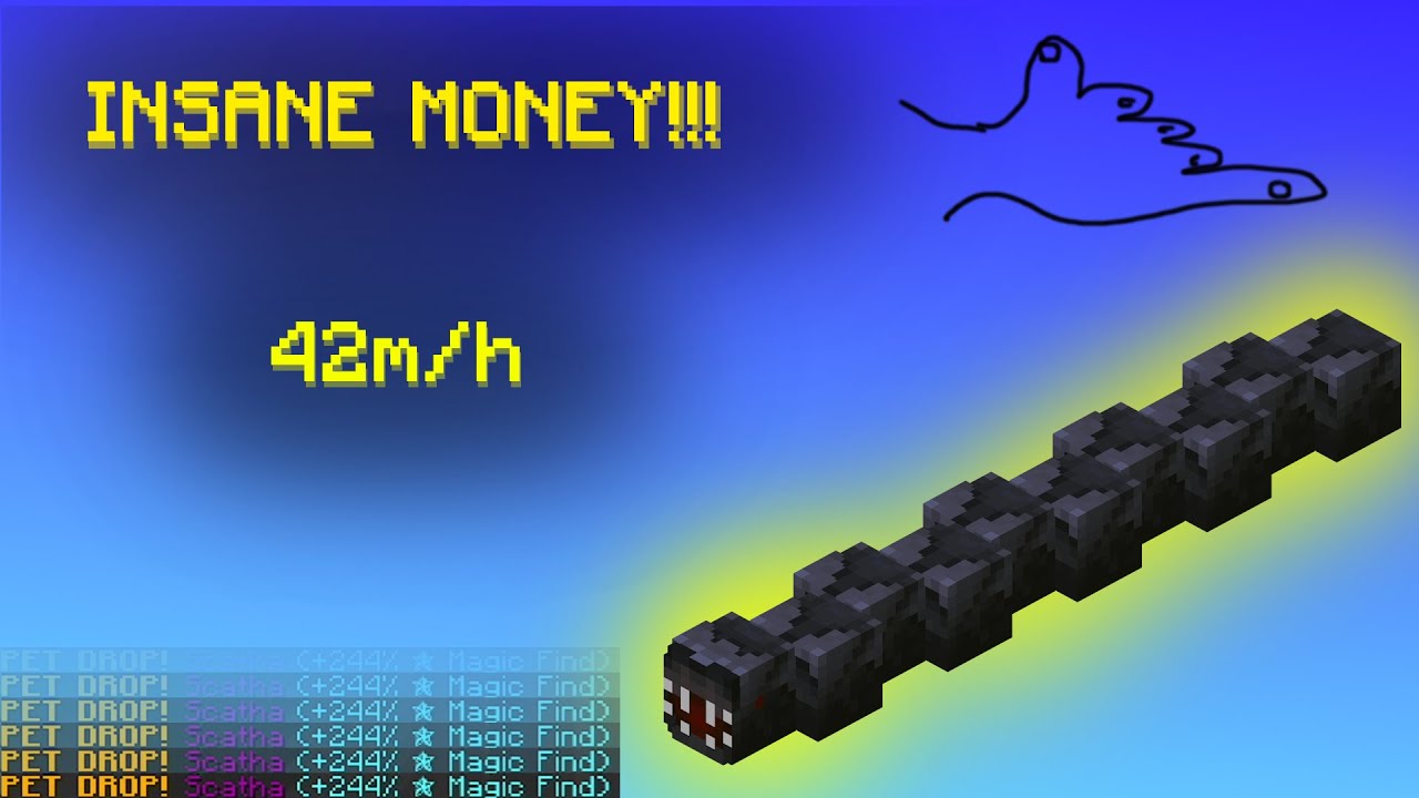 SCATHA grinding still does INSANE MONEY💰🪱 | csehoh