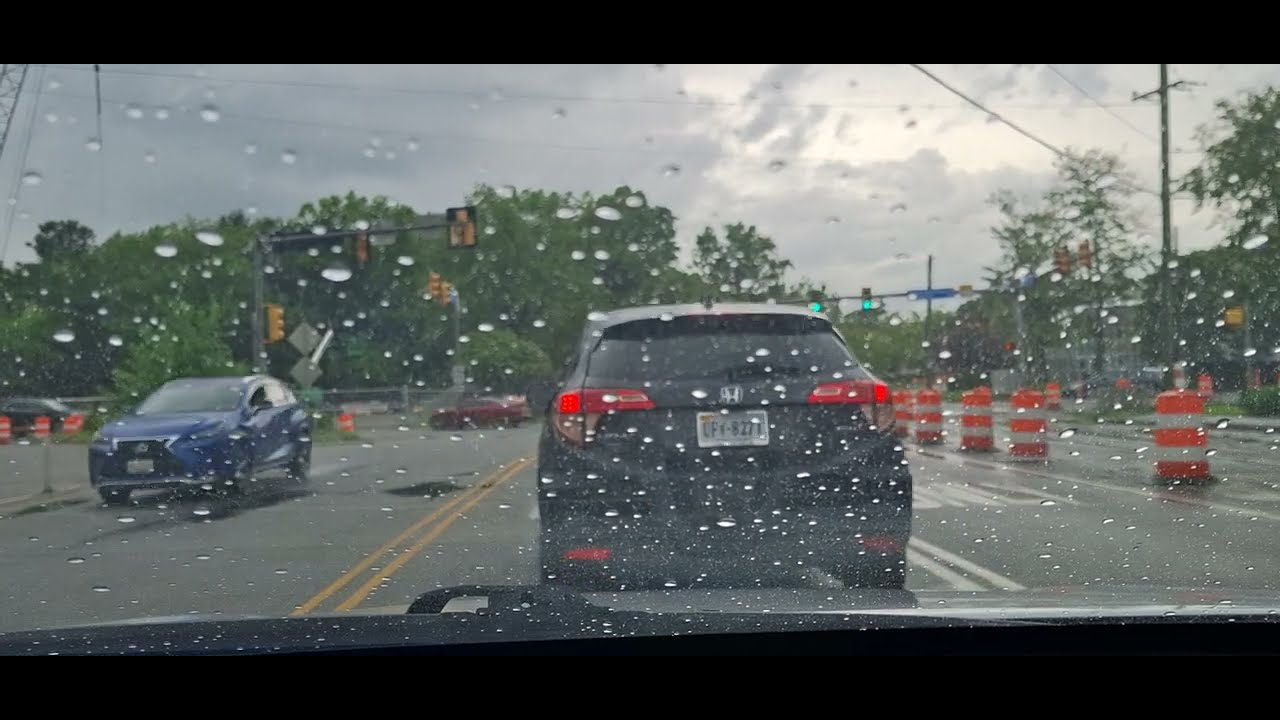 George Washington Highway SOUTHBOUND U.S RT. 17 / CHESAPEAKE VIRGINIA Rain 🌧 drive #july2024 