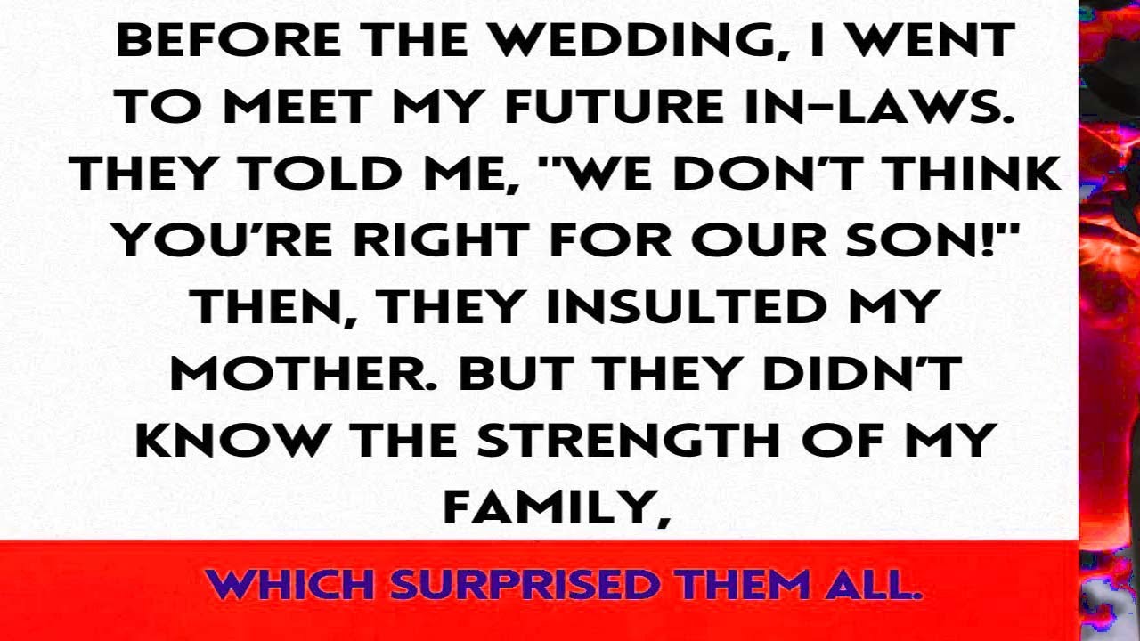 Meeting My Future In-Laws Before the Wedding Took a Surprising Turn...