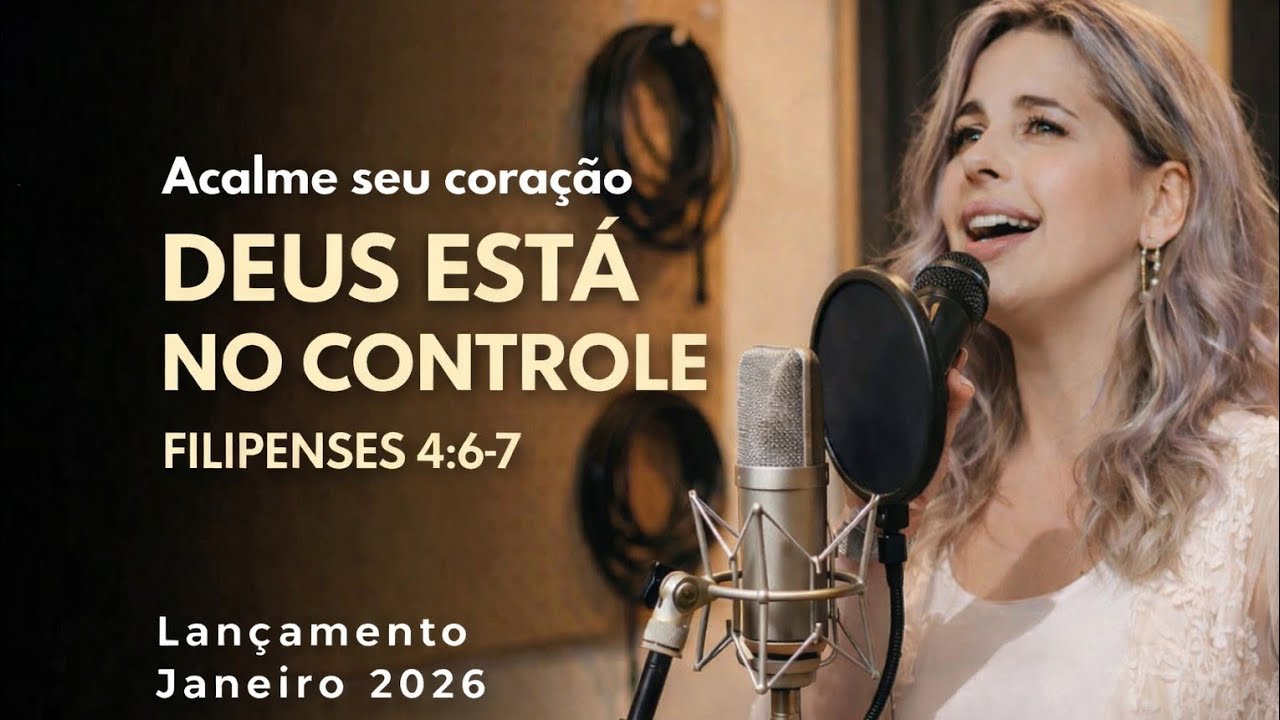 Deus Está Aqui | Louvor Calmo Para Ansiedade e Depressão 🤍