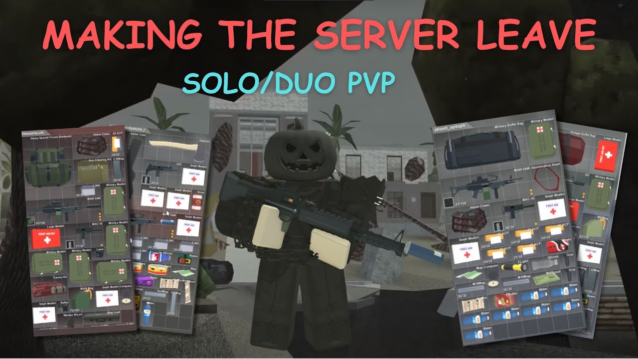 MAKING THE WHOLE SERVER LEAVE - Apocalypse Rising 2 (Roblox)
