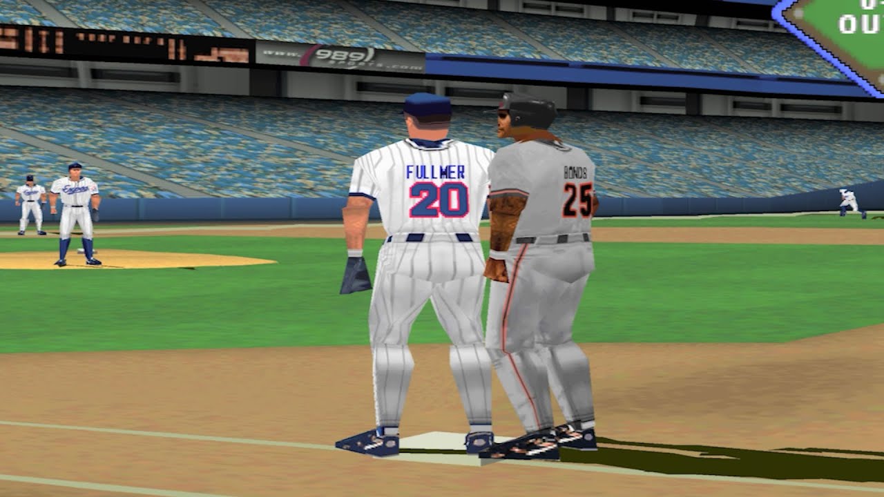 MLB 2000 - PS1 Gameplay (4K60fps)