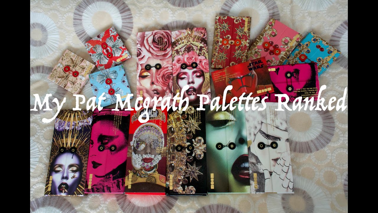 Ranking My Pat McGrath Palettes