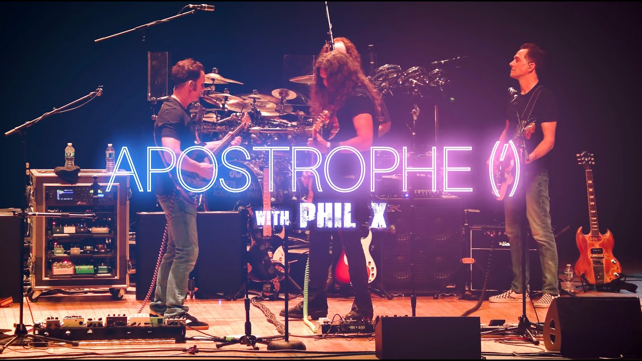 DWEEZIL ZAPPA & PHIL X play APOSTROPHE Live!