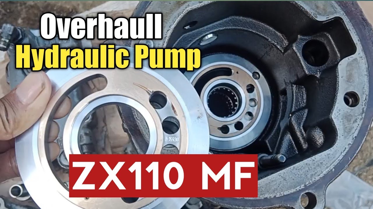Overhaull Hydraulic pump zx110 √ pompa Hidrolik Hitachi ZX110