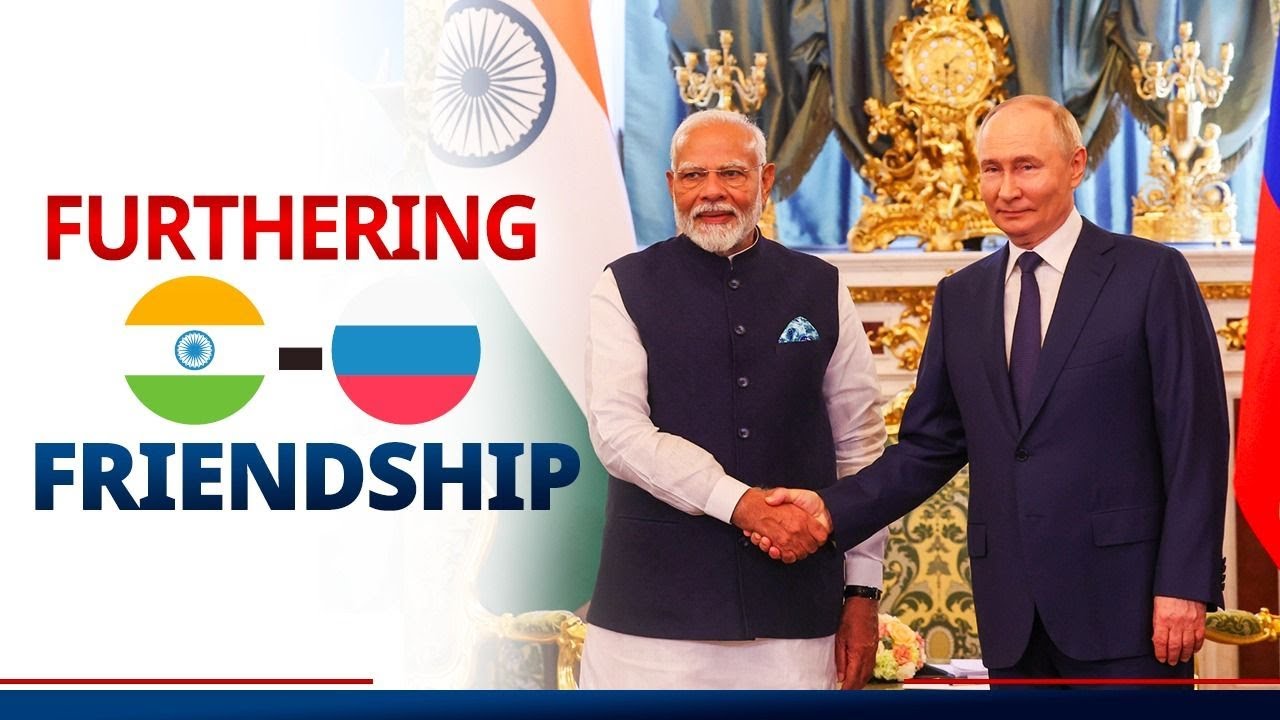 PM Modi holds talks with President Putin at the Kremlin in Russia