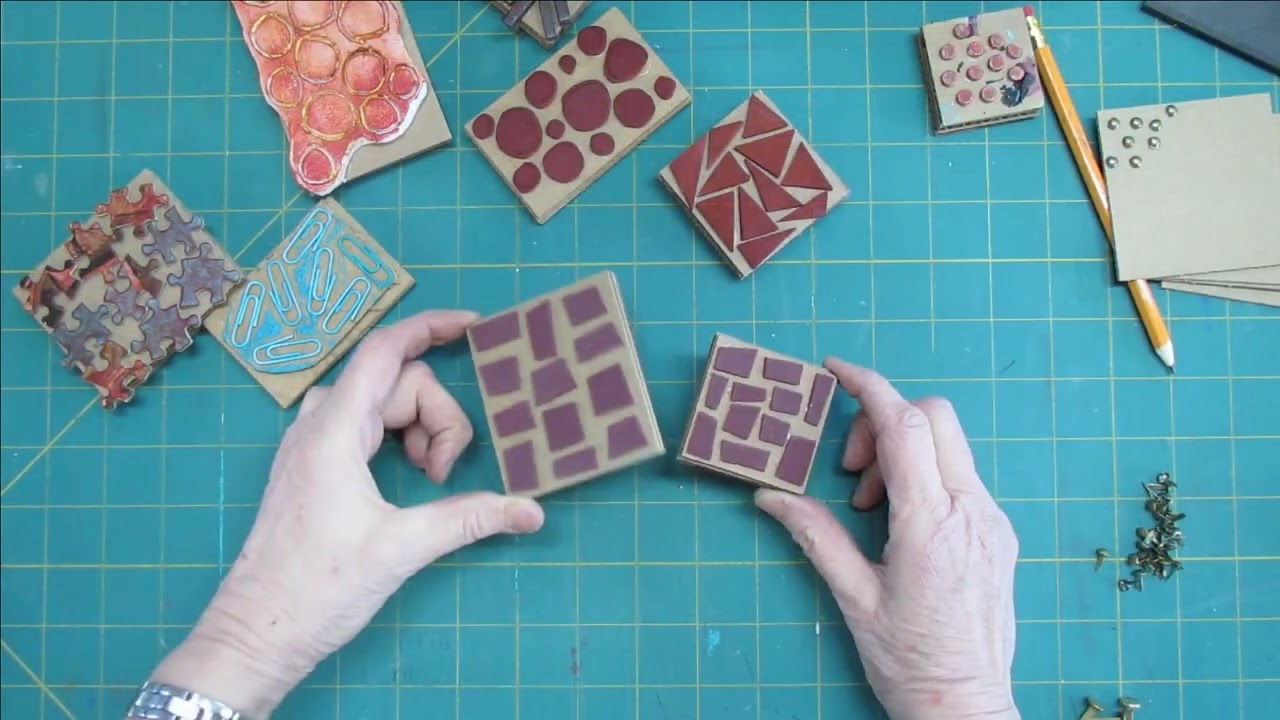 Making Stamps From Fun Foam and Styrofoam, Tutorial