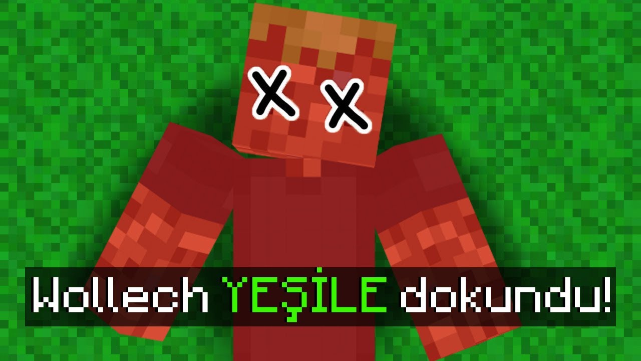 Minecraft ama hiçbir RENGE DOKUNAMIYORUM!