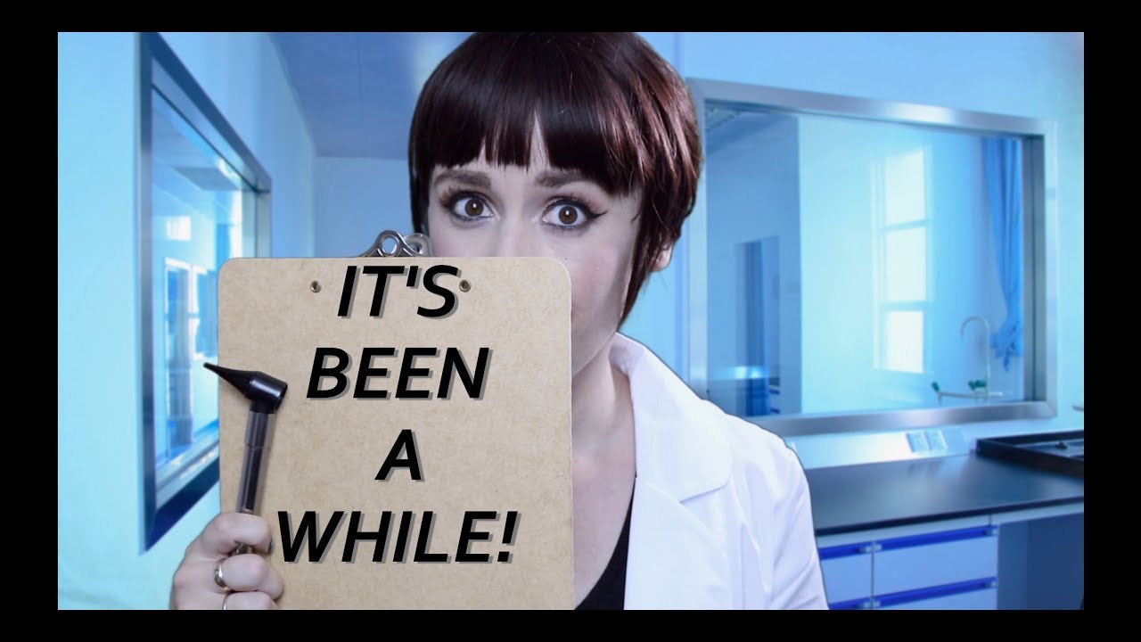 😳Nervous Medical Exam: ASMR Role Play (Binaural)👂