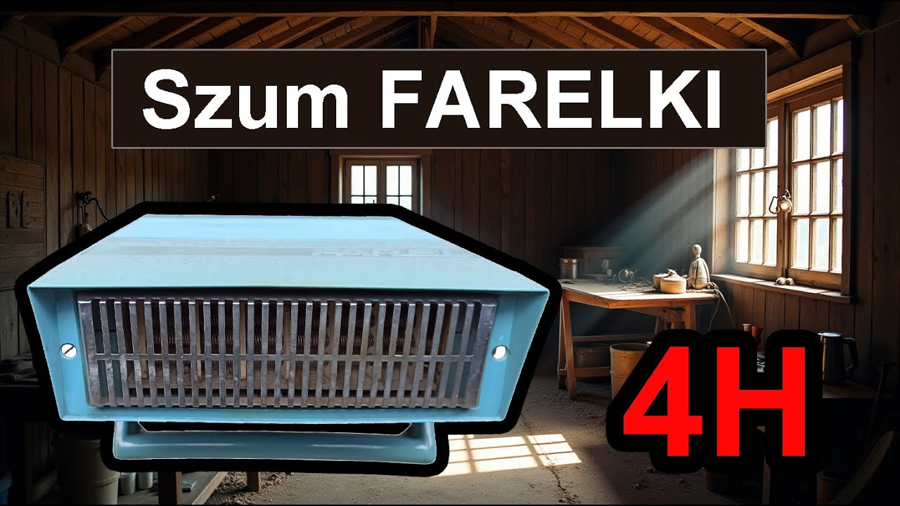 Dźwięk Szum Farelki |4h