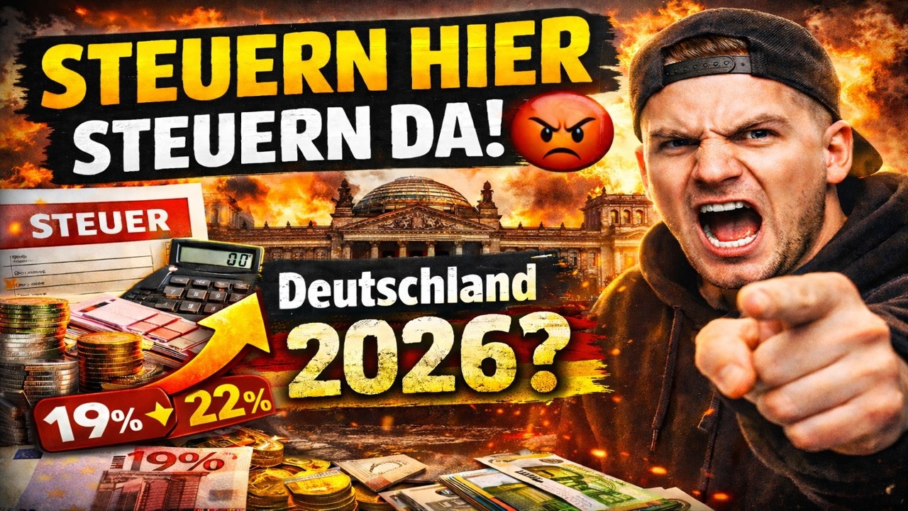Steuern hier, Steuern da 😡&hellip; Deutschland 2026 (Song)