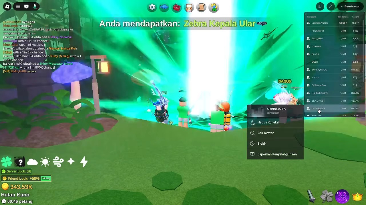 Taklukan Jungle - Misi Element Fish It H22