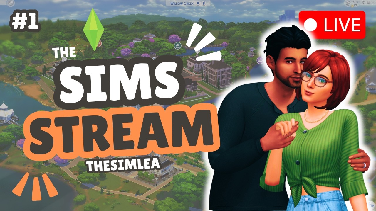 Vytvářím SAVE FILE od začátku ✨ The Sims 4 STREAM 🔴 Willow Creek