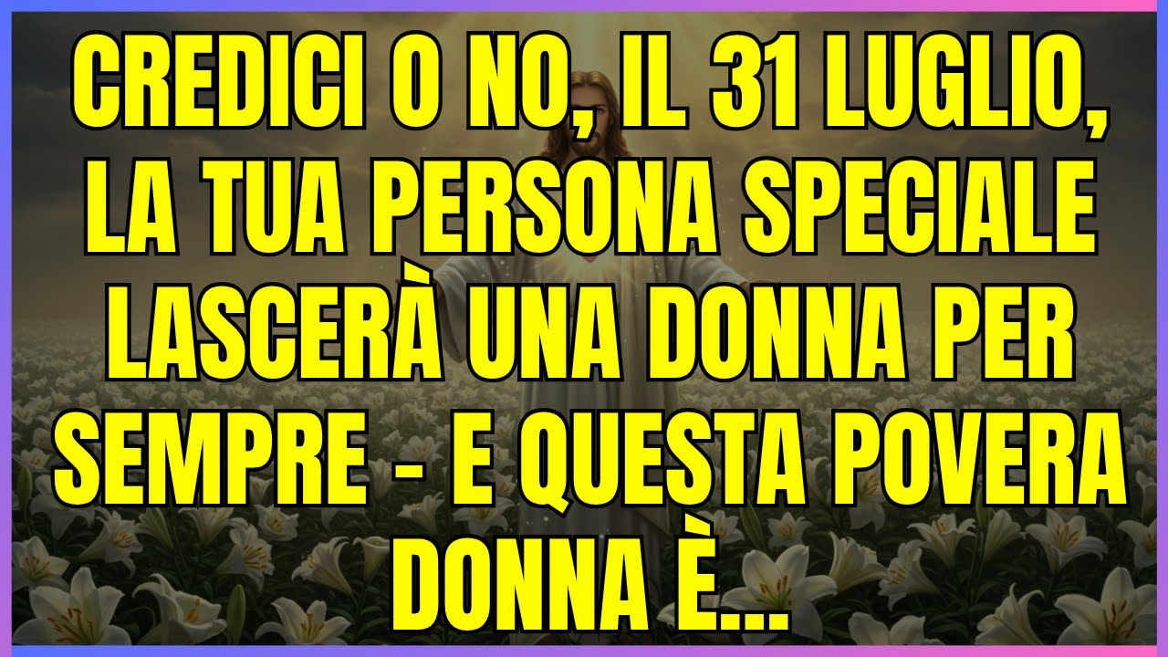 DIO TI HA DETTO CHE Il nome di quella povera donna &egrave;... (Rivelato)