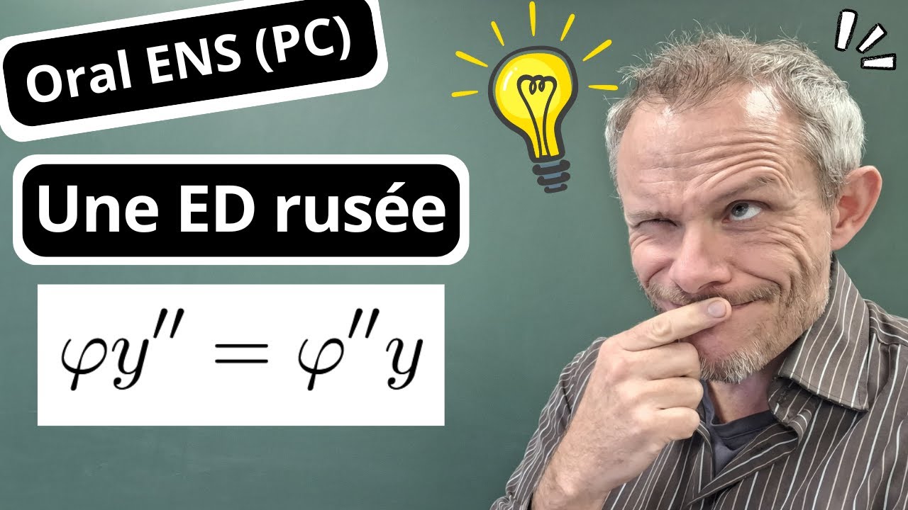 Une ED rusée aux ENS ! (sup/L1)