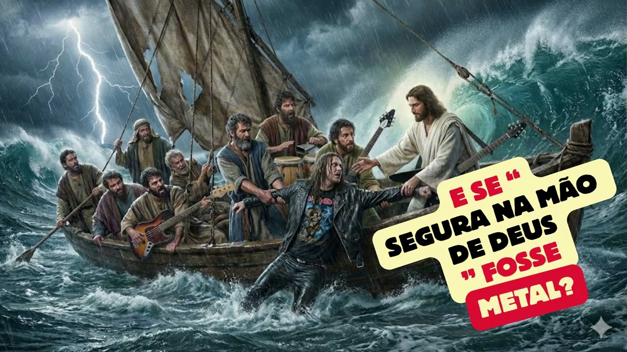 E SE, SEGURA NA MÃO DE DEUS FOSSE UM METAL?