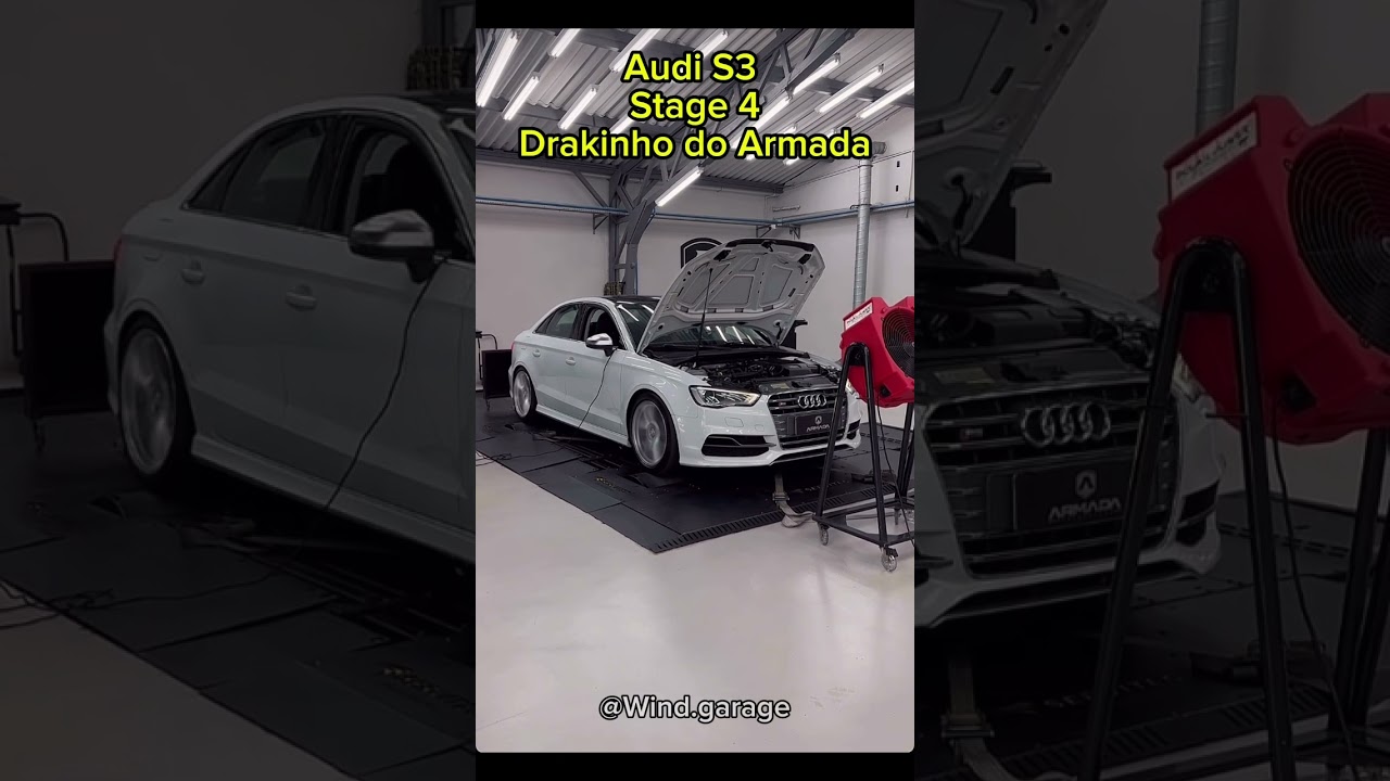 Audi S3 Stage 4 do Drakinho #automobile #turbo #carros #audi #s3