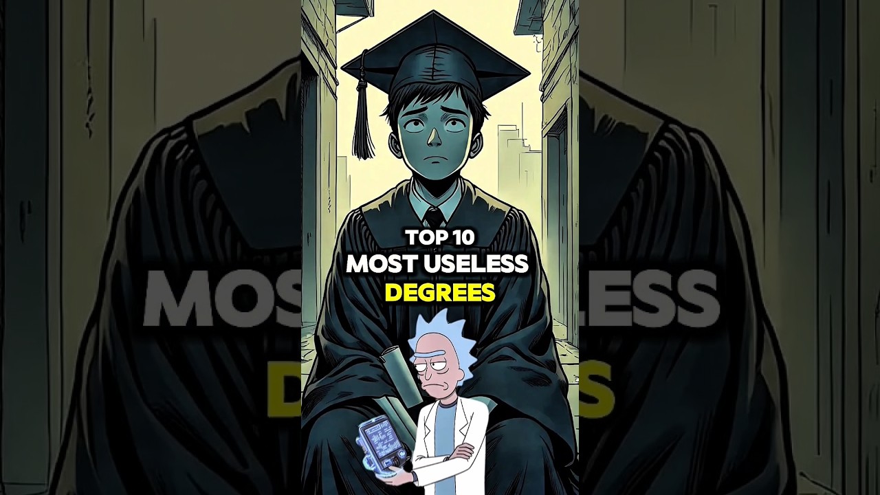 Top 10 Most useless Degree's #shorts #tips #top10
