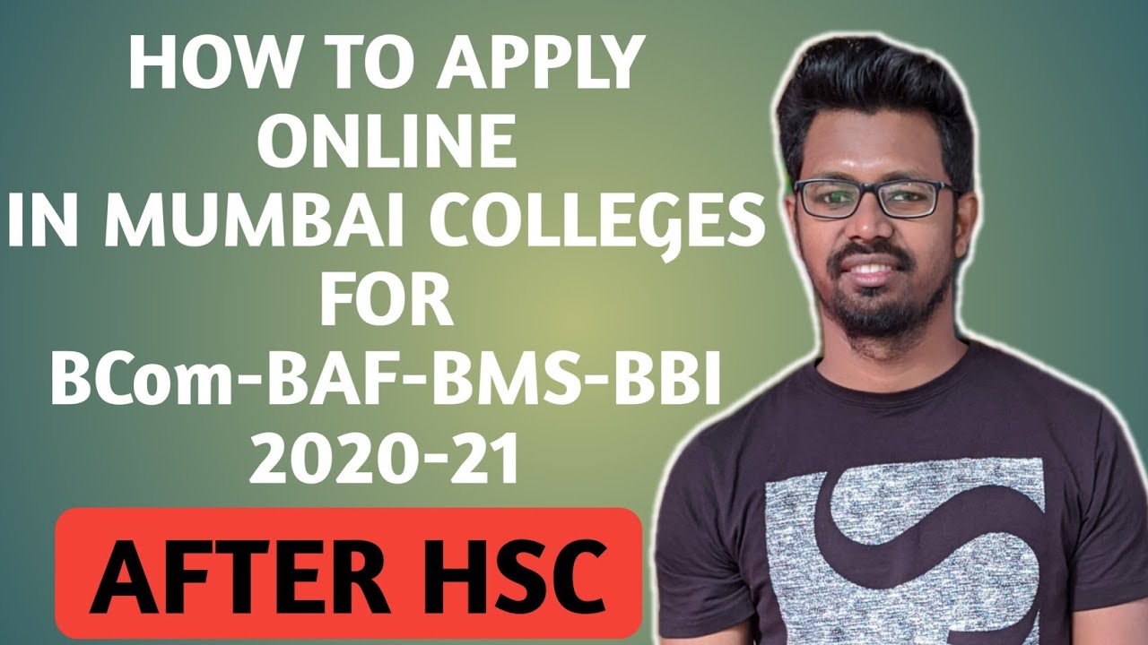College Online Admission Process 2020-21 | How to Apply in Mumbai Colleges