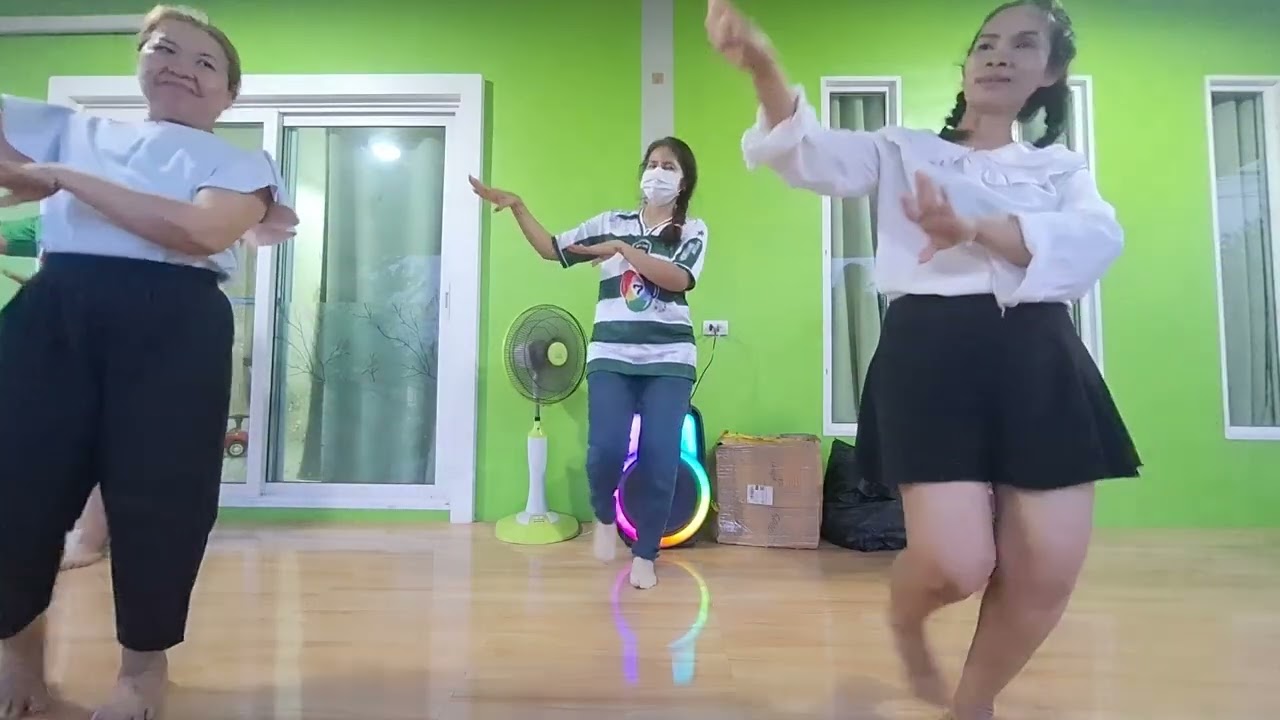 #นางรำจิตอาสา #ฝึกซ้อม