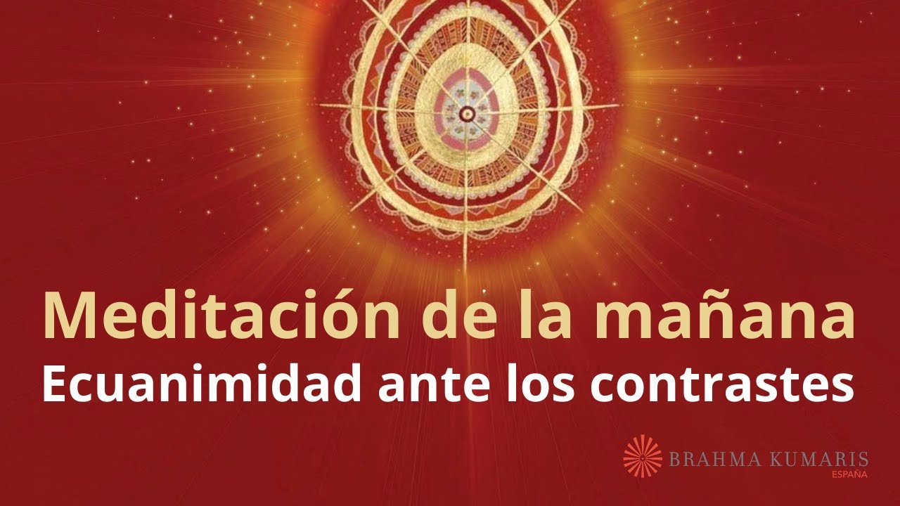 Meditación de la mañana: 