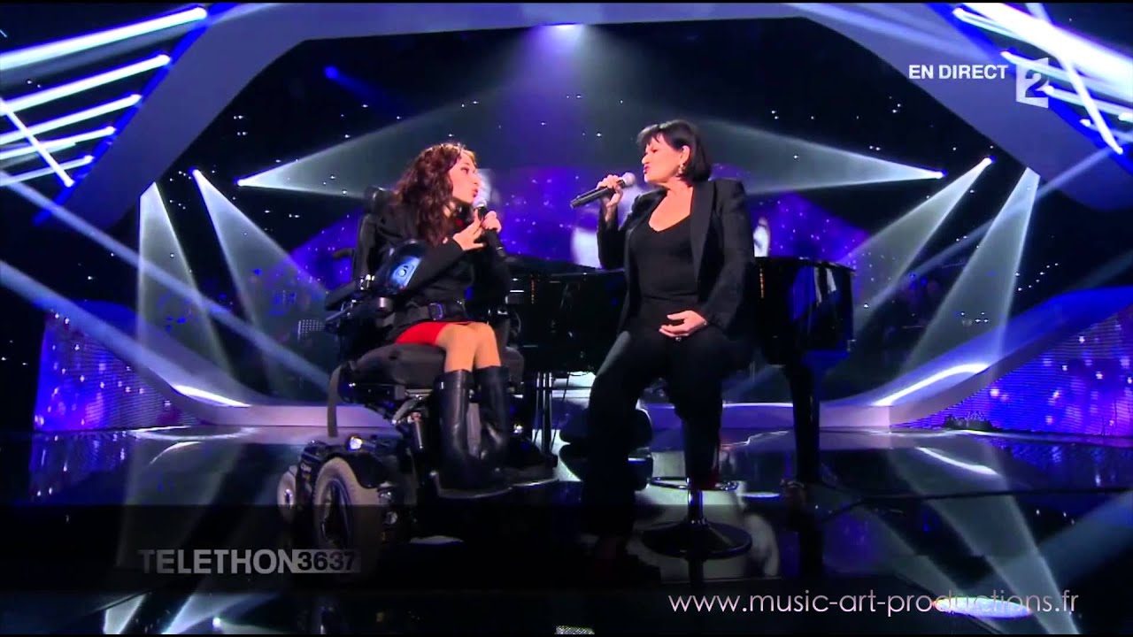 Marina Russo en duo avec Maurane sur France 2 HD