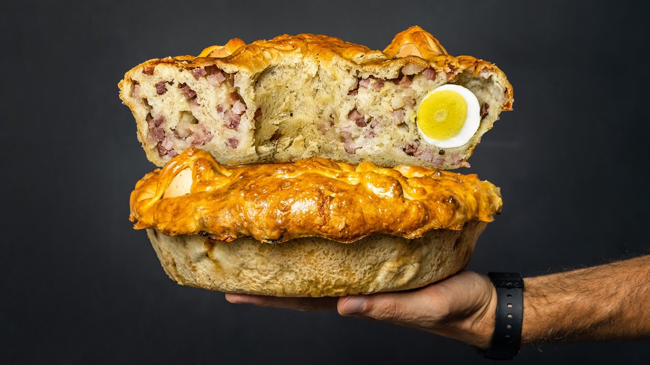 Insanely Stuffed Italian Easter Bread aka CASATIELLO