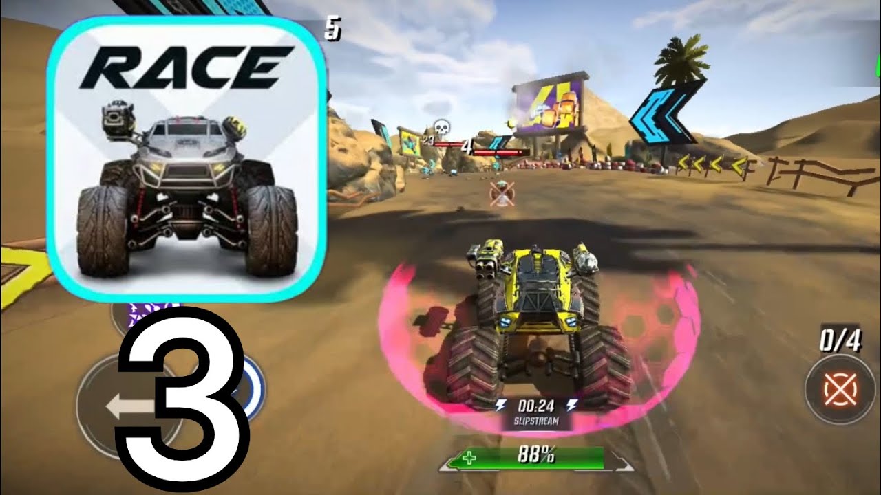 Race Rocket Arena car : Gameplay Walkthrough Part 3 (IOS,Android)