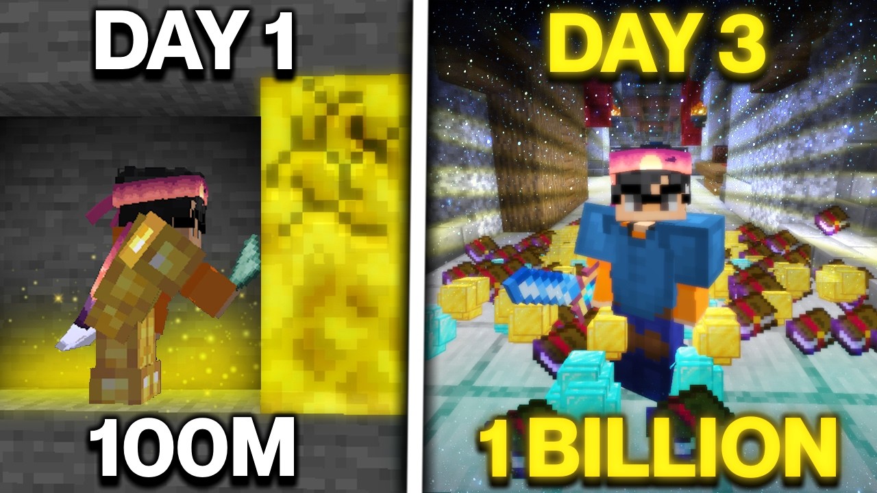 I Spent 5 Days Getting as Rich as possible In Hypixel Skyblock