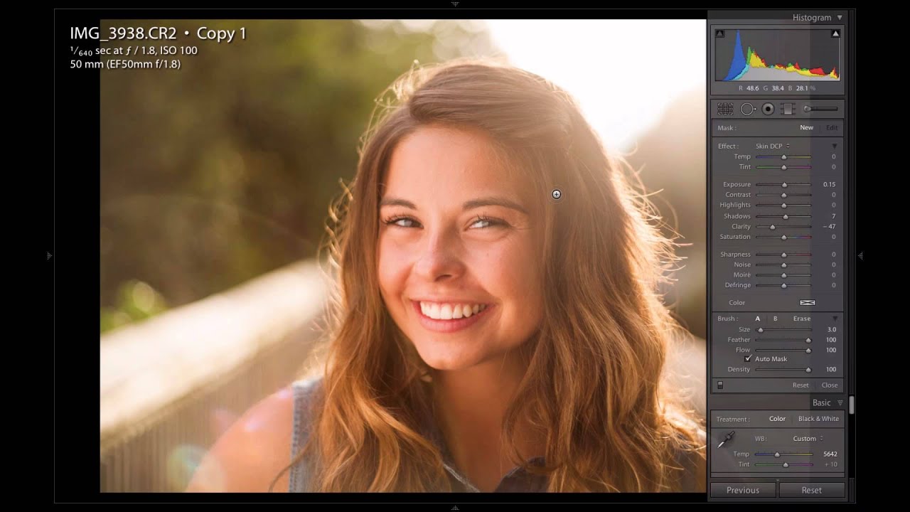 Lightroom Tutorial: Backlit Portrait Editing