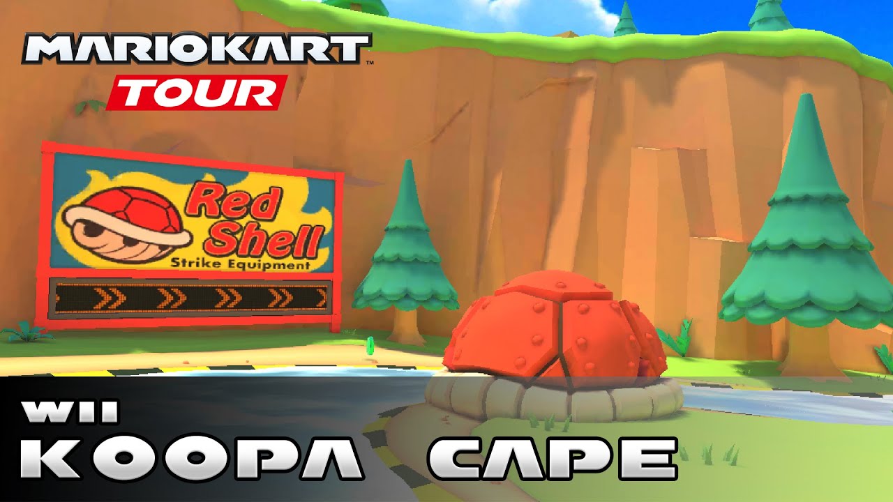 Mario Kart Tour - Wii Koopa Cape (All Variants)