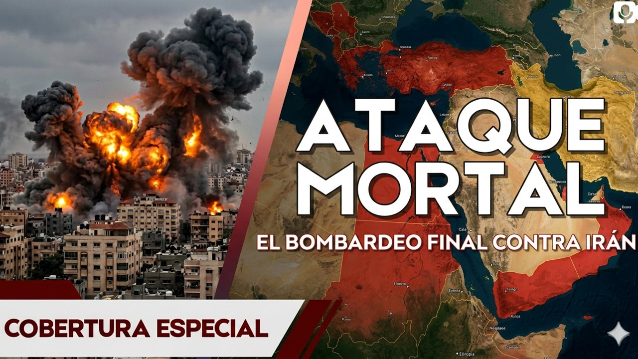🚨AHORA🚨 ESTALLÓ EL BOMBARDEO FINAL: ISRAEL Y EE.UU. GOLPEAN EL CORAZÓN DE IRÁN