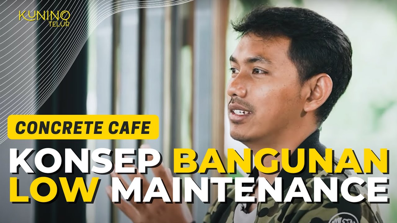 DESAIN CAFE INDUSTRIAL DENGAN VIEW TERBAIK DI KOTA BATU | CONCRETE CAFE