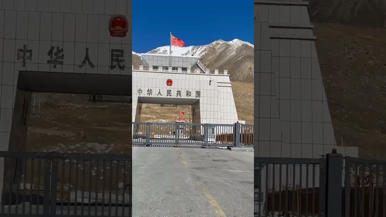 Beautiful view of China Border❣️❣️ #beautifuldestinations#chinaborder#beautifulnature#shortvideo