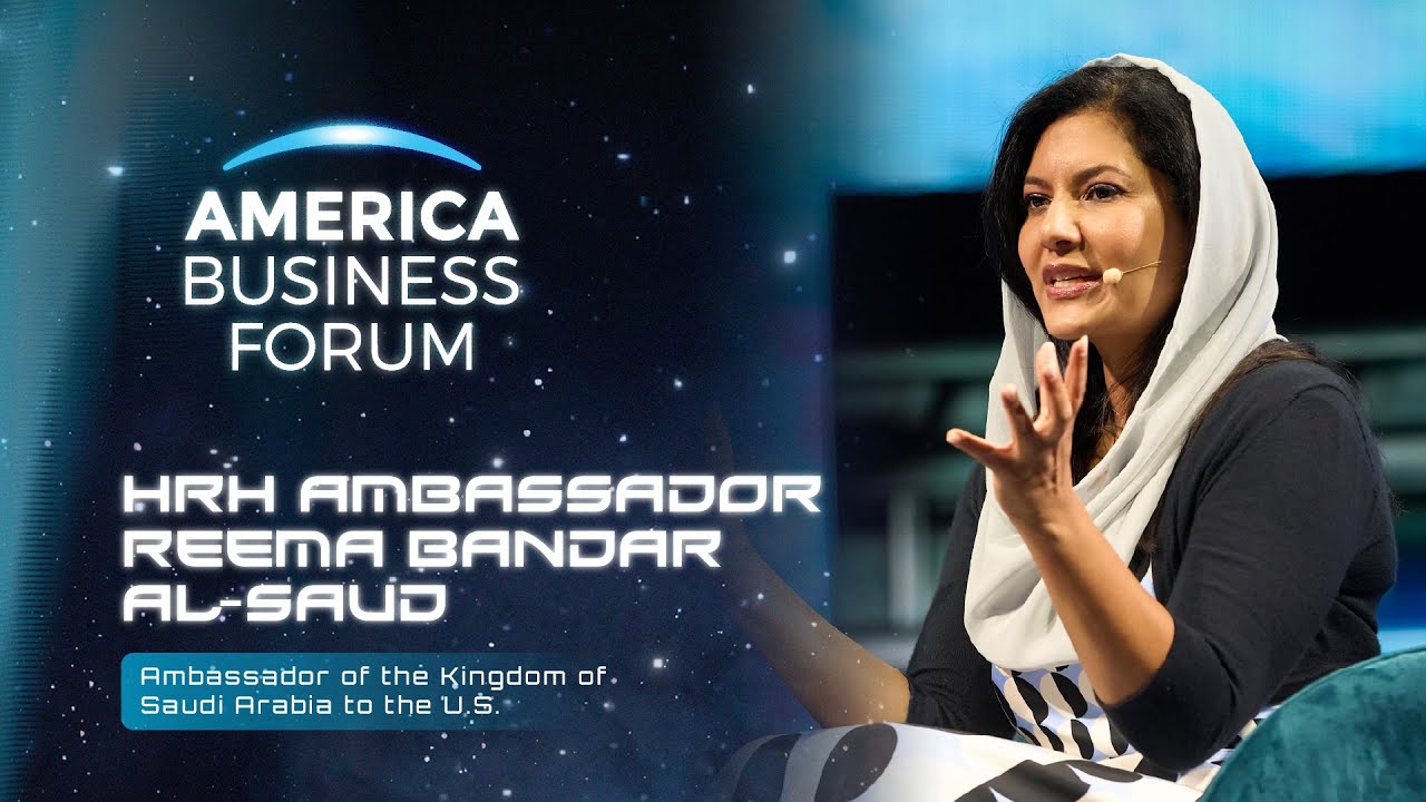 HRH Ambassador Reema Bandar Al-Saud on Global Transformation | America Business Forum Miami 2025