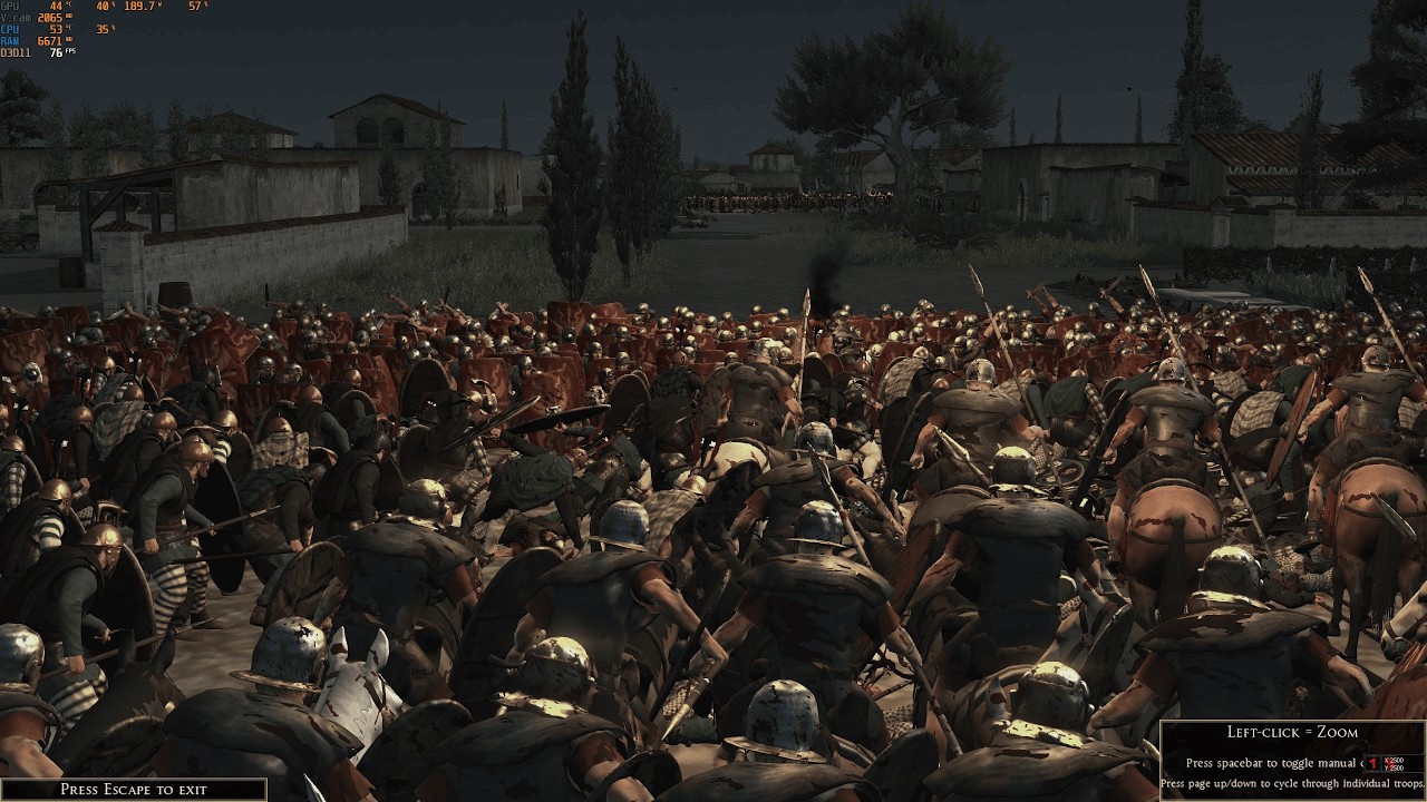 Rome 2 Augustus, once again faced the Barbarians of Galatia In Night Battle  Romans Super Power
