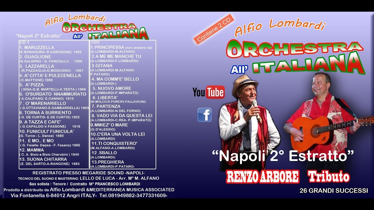 mix napoli  Canzoni (Alfio Lombardi &Orchestra all'italiana) NEWS