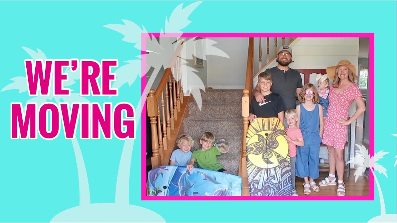 WE'RE MOVING OUR FAMILY OF 8 CROSS COUNTRY!! CLEAN, ORGANIZE, AND DECLUTTER WITH ME!  MOVING #1