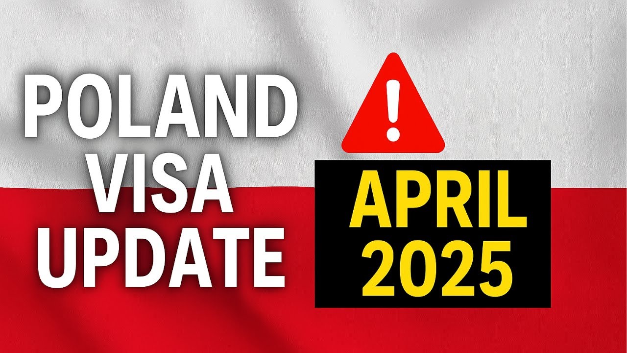 📌 Poland Visa Update April 2025 | New Rules, Fees & Work Permit Changes! 🇵🇱
