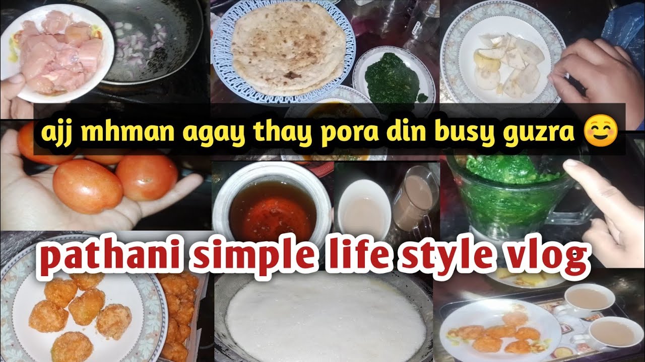 “A Warm Lunch Time Vlog | Guests at Home, Tea Time & Homemade Palak Chicken 🤍🍽️”