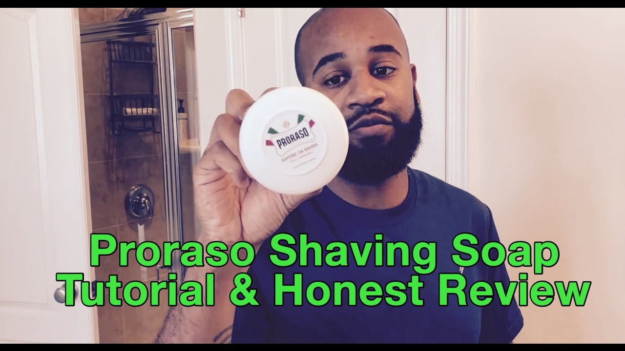 How To Shave Your Head Bald Using Proraso Sensitive White Shaving Soap