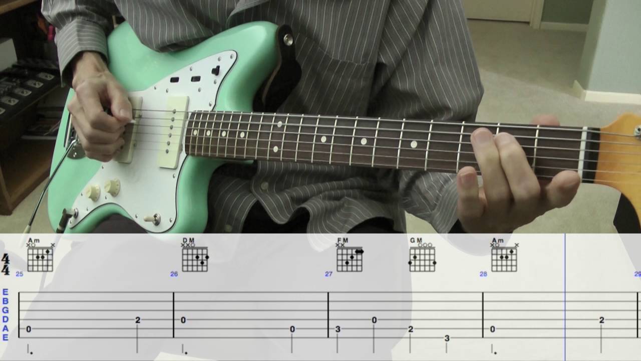 Exodus (original) Guitar Lesson