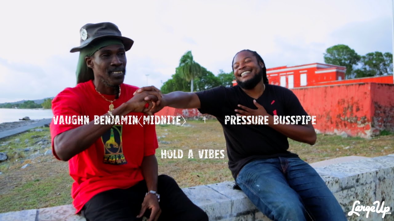Pressure Buspipe + Vaughn Benjamin (Midnite) Hold a Vibes | LargeUp TV