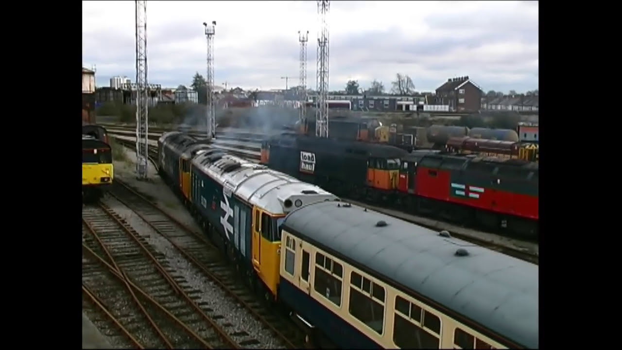 50s at Cardiff Canton and the Royal Train in Central in  2004